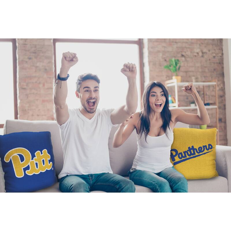 NCAA Pittsburgh Panthers Invert 20 Inch Pillow