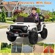 preview thumbnail 6 of 34, 24V Kids Electric Ride-On Car, 2-Seater 4WD