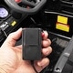 preview thumbnail 3 of 7, 12V Black Police Car Ride-On for Kids: Remote Control, Sirens, Flashing Lights & Music