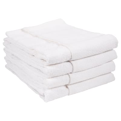 Bed Bath and Beyond Simply Essentials Dual Purpose Kitchen Towel - Set of 4 - White - 28" L x 18" W