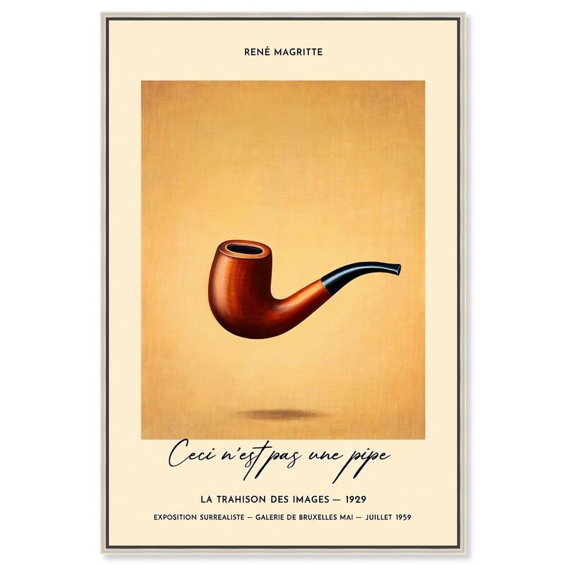 Deceptive Pipe Canvas by Art Remedy - Silver - 20" x 30"