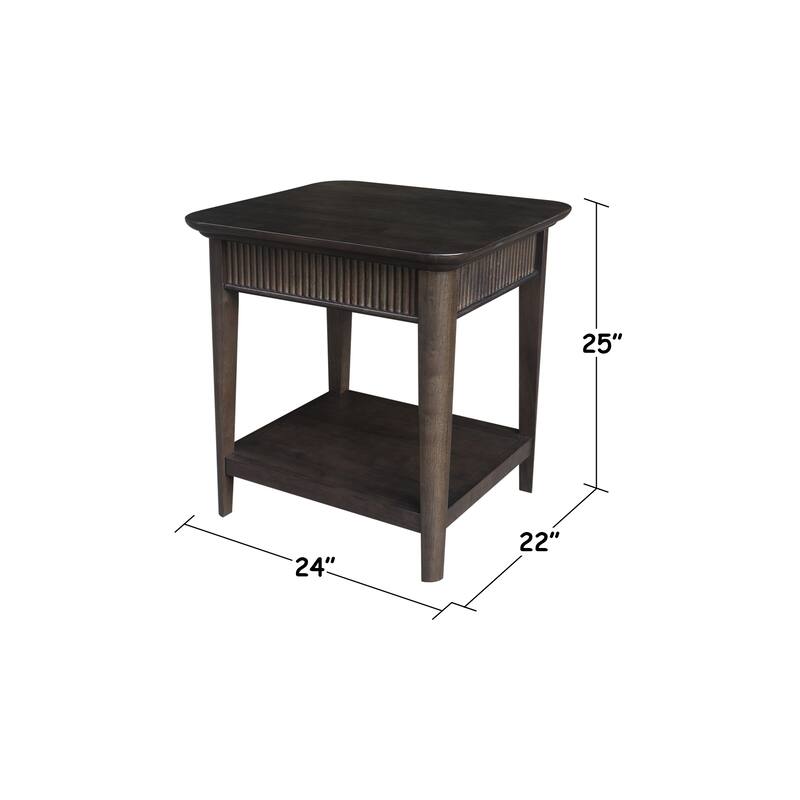 Haven Solid Wood End Table