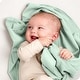 preview thumbnail 1 of 2, Bare Home 6 Pack Cotton Flannel Receiving Blanket - N/A Mint