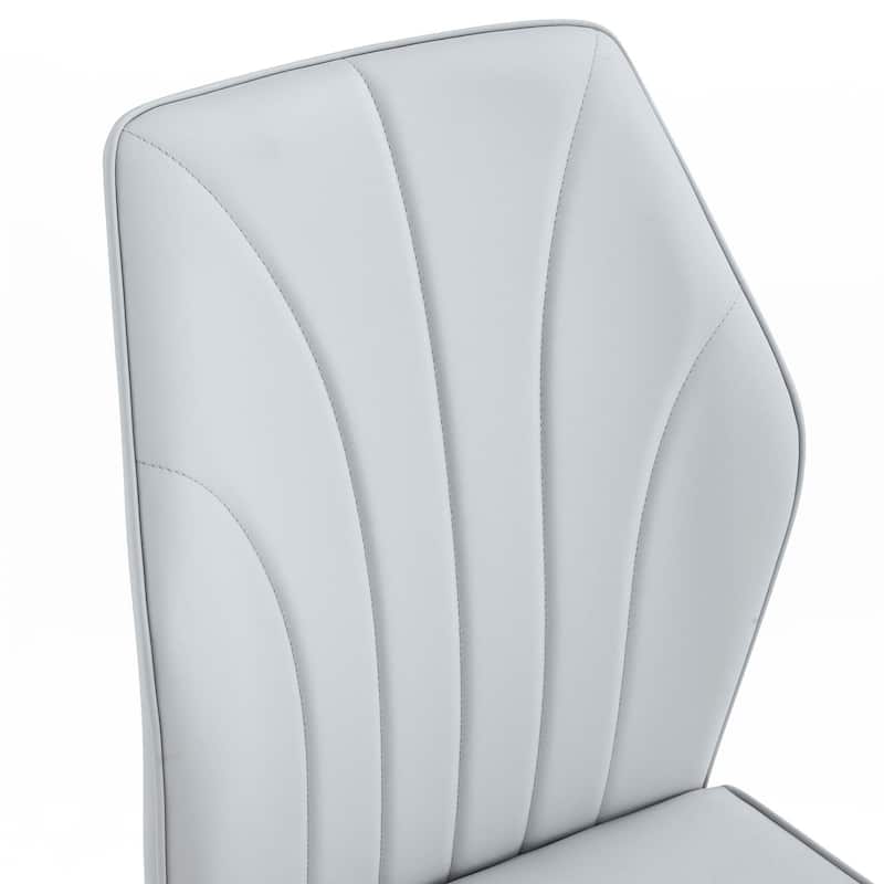 4PCS PU Dining Chairs