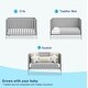 preview thumbnail 10 of 31, Graco Theo 3-in-1 Convertible Crib