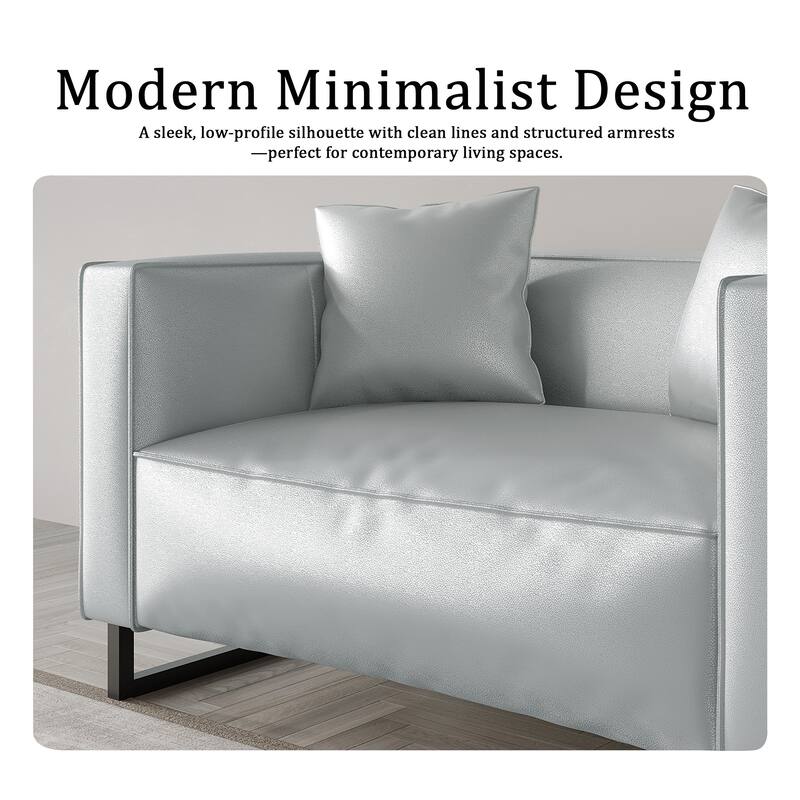 CraftPorch Mid Century Modern 3- Pieces Upholstered Living Room Set