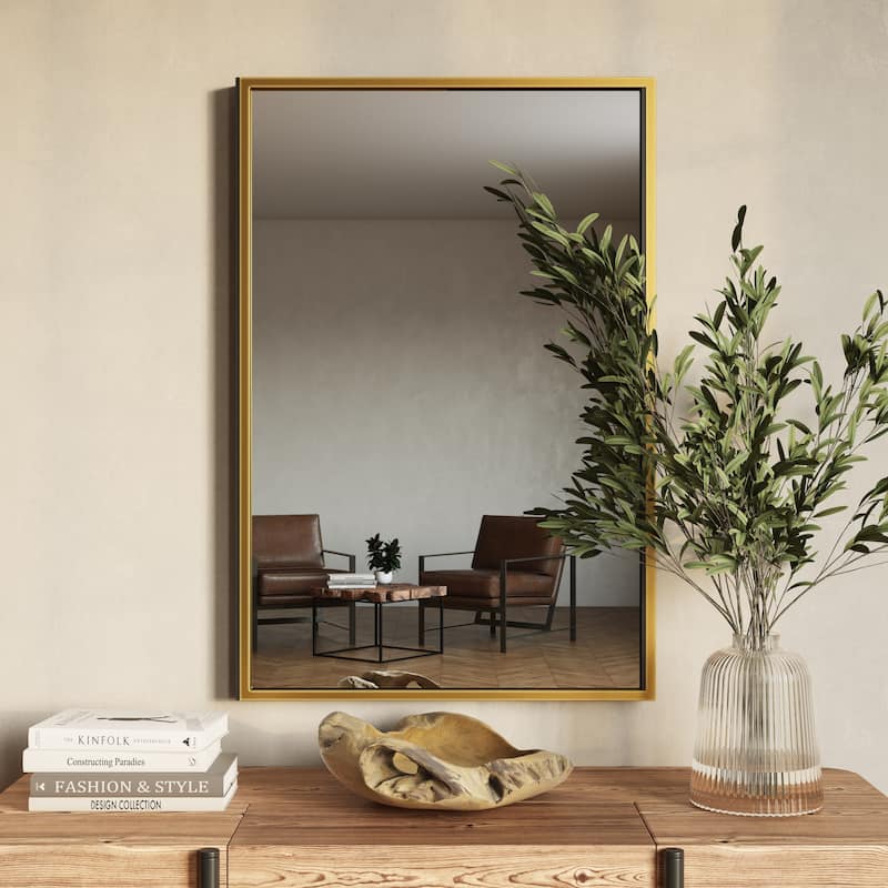 Bali Modern Rectangle Wall Mirror