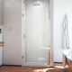 preview thumbnail 1 of 26, DreamLine Unidoor Plus 31-31 1/2 in. W x 72 in. H Frameless Hinged Shower Door - 31" - 31.5" W - 31" - 31.5" W