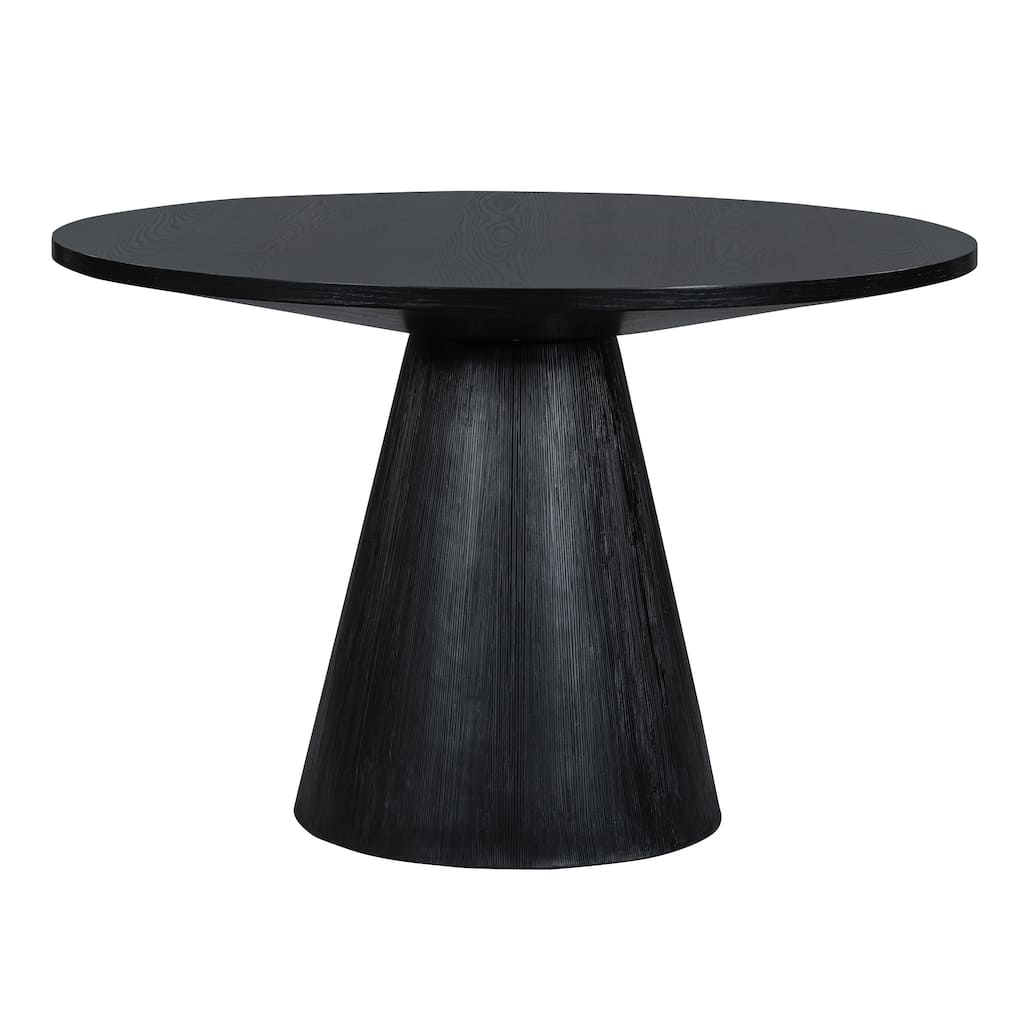 Retro Round Dining Table Minimalist Elegant Table