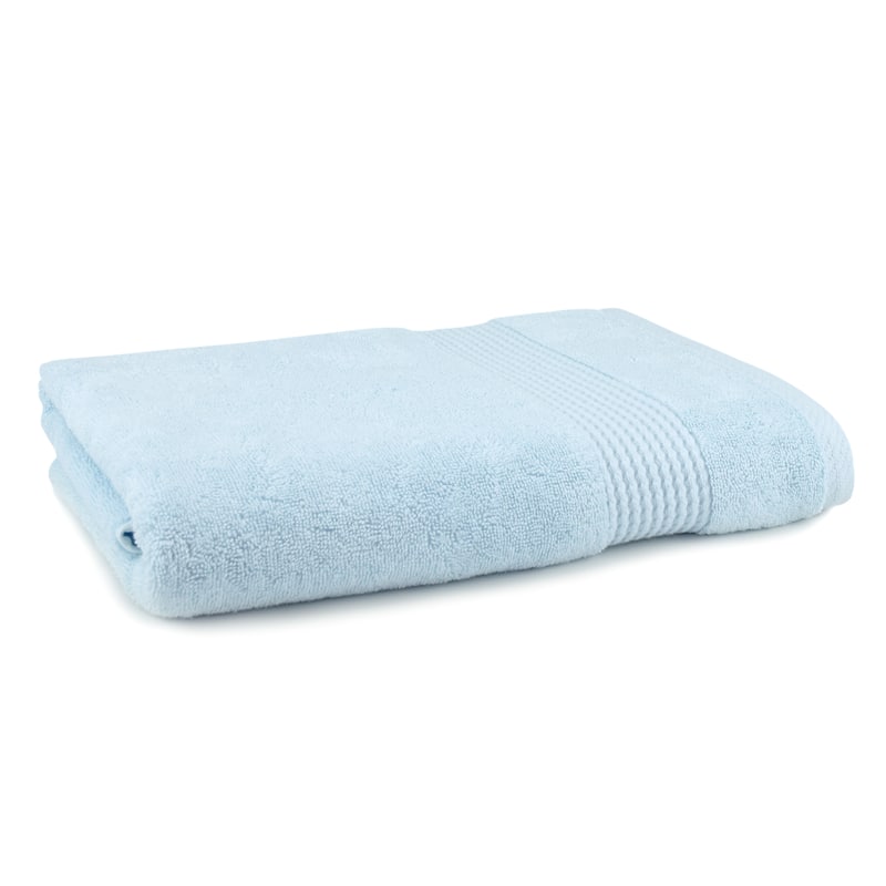 East'N Blue Lara Turkish Cotton Bath Towel (Pack of 1) - Ice Blue
