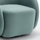 preview thumbnail 70 of 107, SEYNAR Modern Glam Velvet Upholstered 360 Degree Swivel Accent Armchair Set of 2