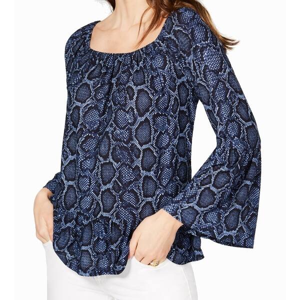 michael kors blouses blue