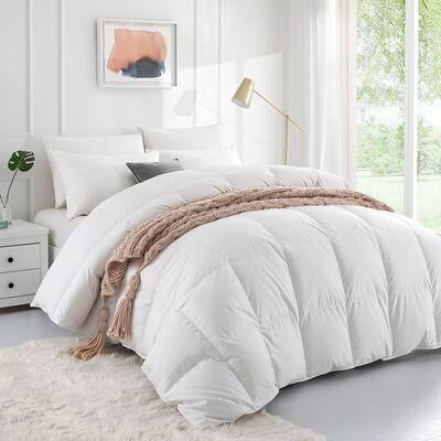White Goose Feather Down Comforter Duvet Insert