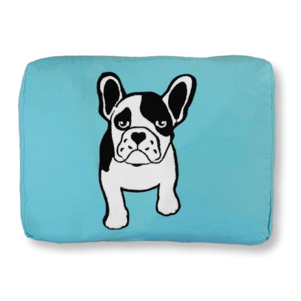 Frenchie 36" x 27" Cotton Pet Bed - Large