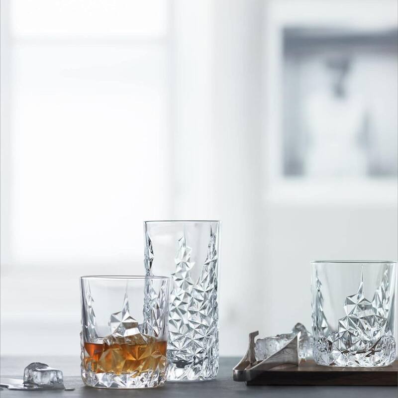 Nachtmann Set of 4 Sculpture Longdrink Glasses - 14 oz