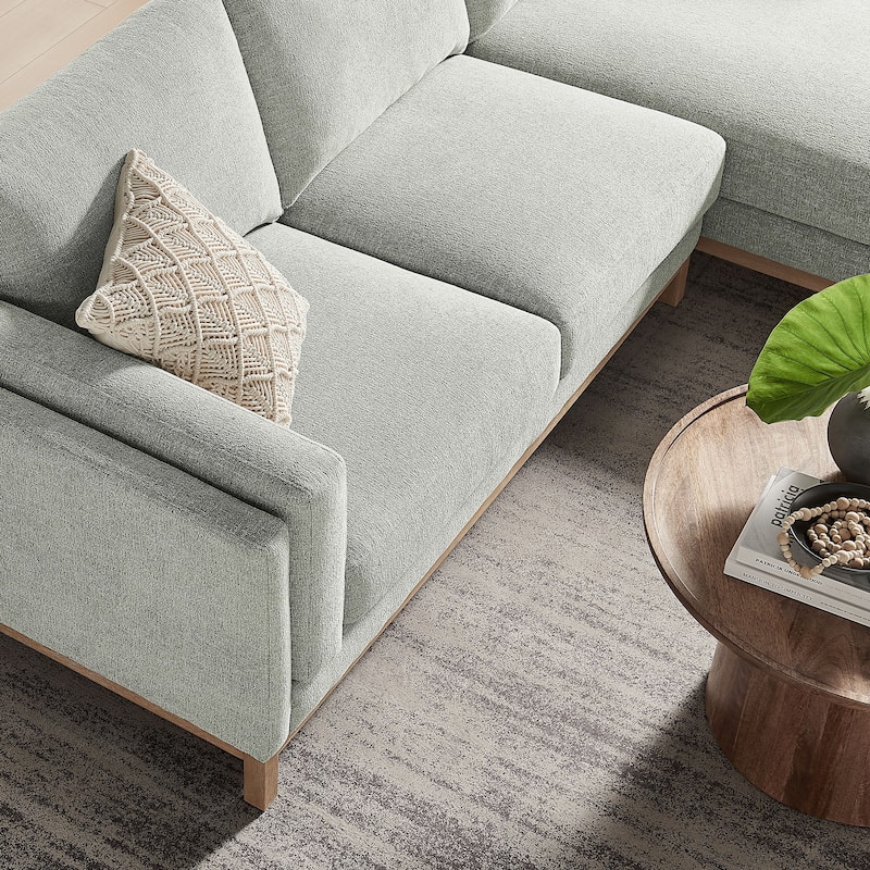 Roscoe Right-Facing Upholstered Sectional Sofa with Chaise