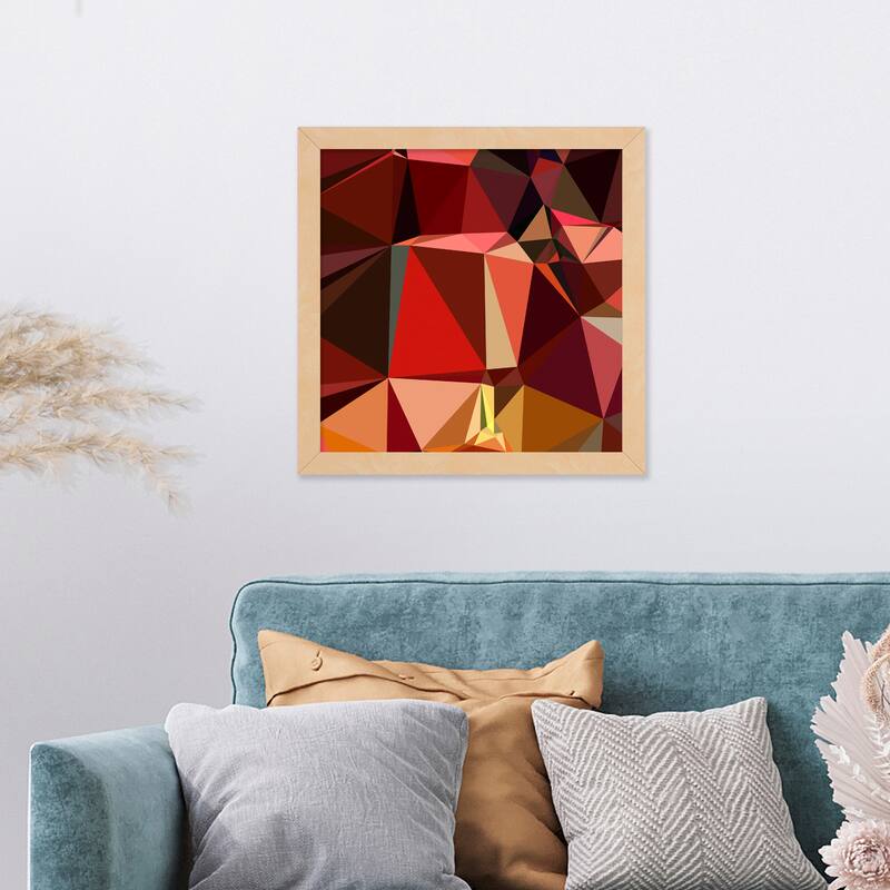 Nature Creative - Polygons 8 - Framed Wall Art