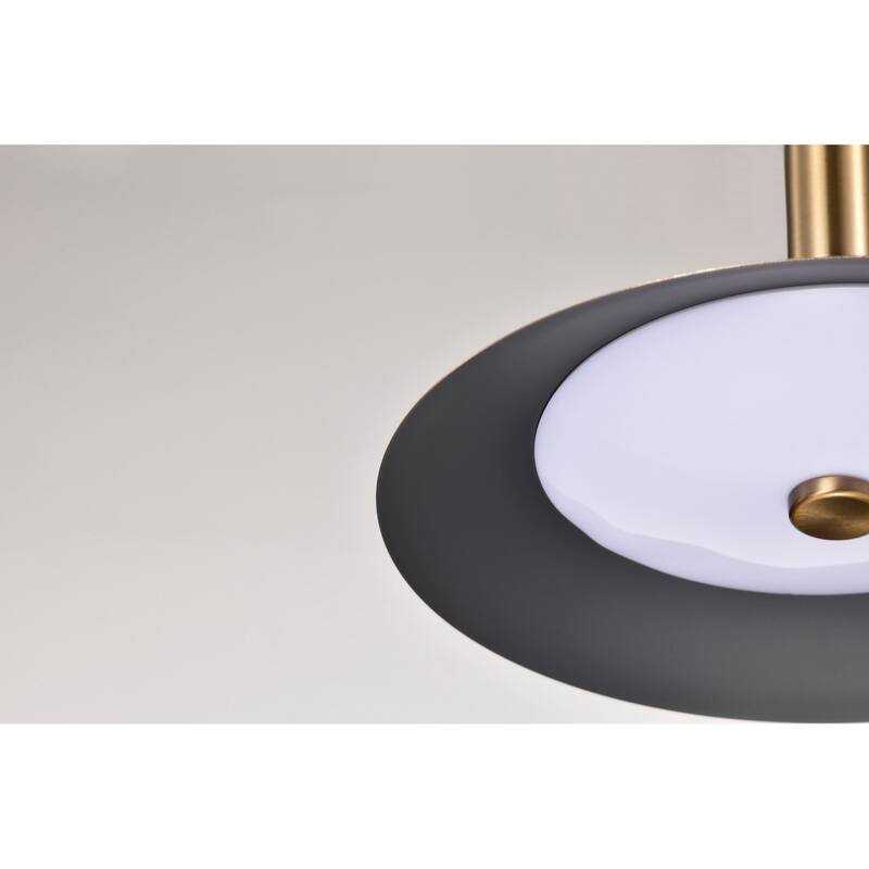 Corrine 10 Inch LED Pendant Burnished Brass 3K/4K/5K CCT Selectable - Burnished Brass