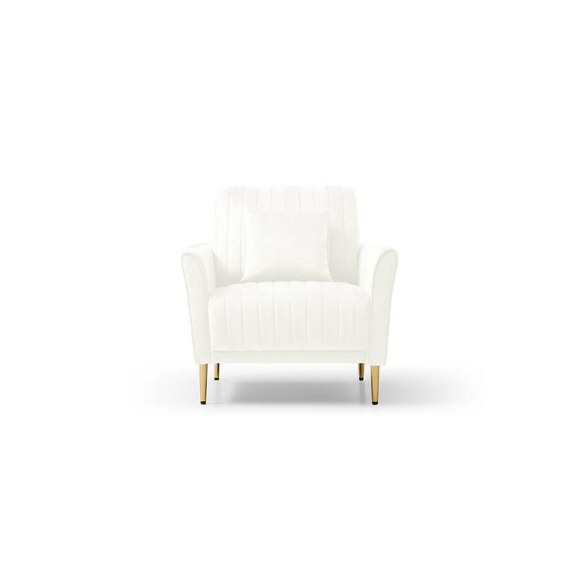 Velvet Accent Chair Living Room Chair Set of 2