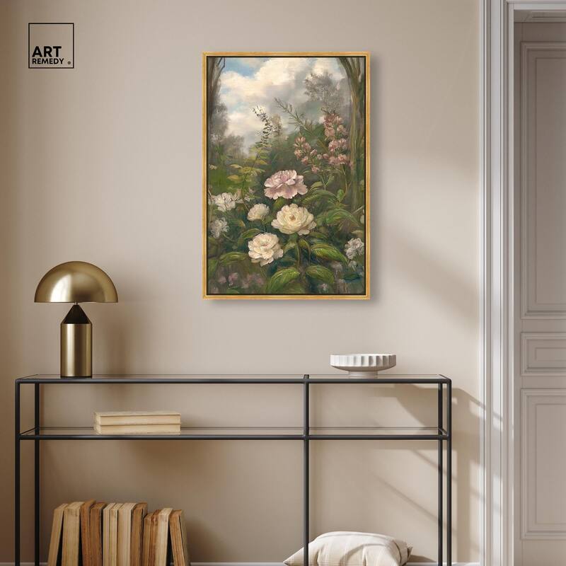 Woodland Bloom Canvas by Art Remedy