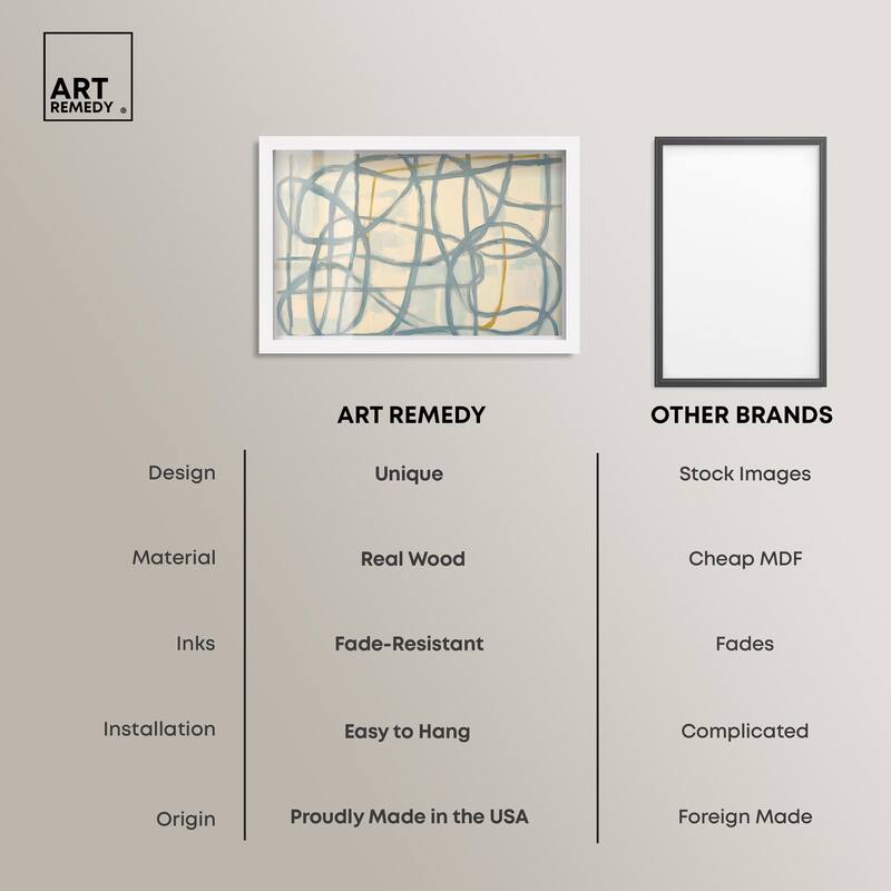 Unbroken Line II Shadowbox by Art Remedy