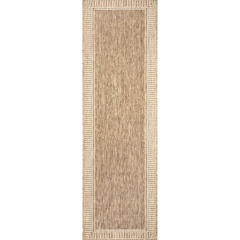 Nuloom Leah Classic Bordered Indoor/Outdoor Area Rug