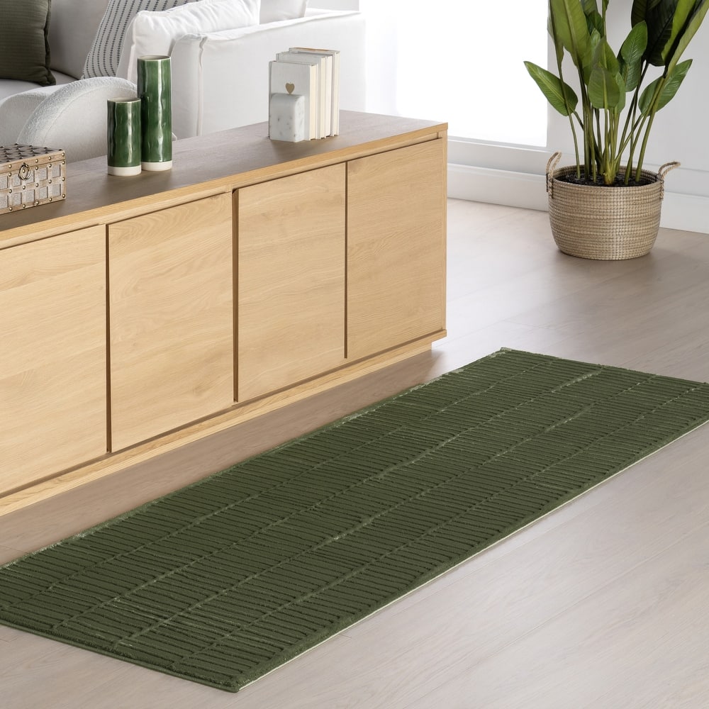 Nuloom Kailani Geometric Machine Washable Area Rug