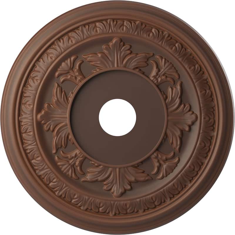 3 1/2" Inside Diameter - Baltimore Thermoformed PVC Ceiling Medallion