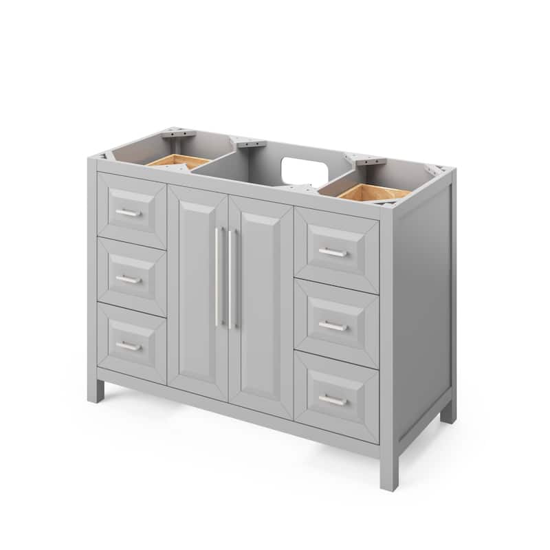 Jeffrey Alexander VN2CAD-48-NT Cade 48" Single Free Standing Vanity - Grey - Painted
