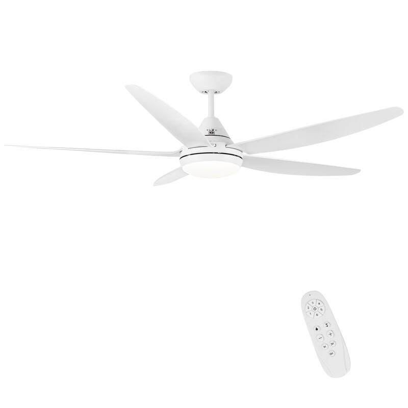 56 In Intergrated LED Ceiling Fan Lighting with ABS Blade