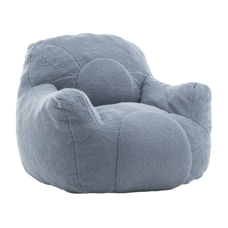 Bean Bag Chair Soft Fluffy Lazy Sofa with Memory Foam