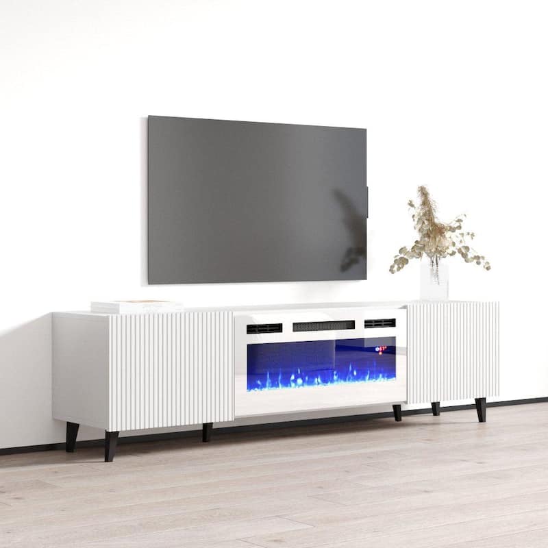 Pafos WH-EF 71" Electric Fireplace TV Stand