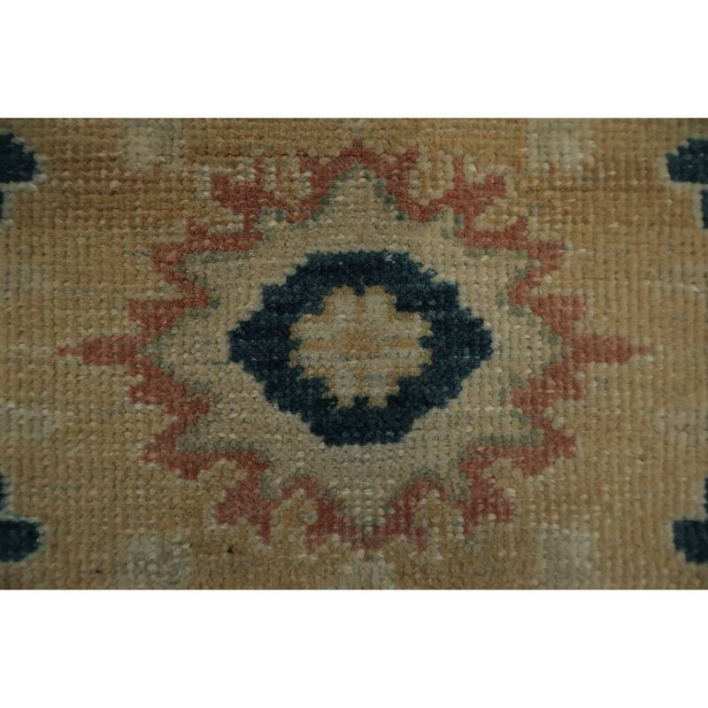 Hand Knotted Oriental 100% Wool Carpet Traditional Floral Greys & Charcoal Ziegler Area Rug - 9' 9'' X 7' 7''