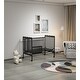 preview thumbnail 20 of 51, 3-In-1 Convertible Crib In Natural, Made Of Sustainable Pinewood, Non-Toxic Finish, Comes With Locking Wheels