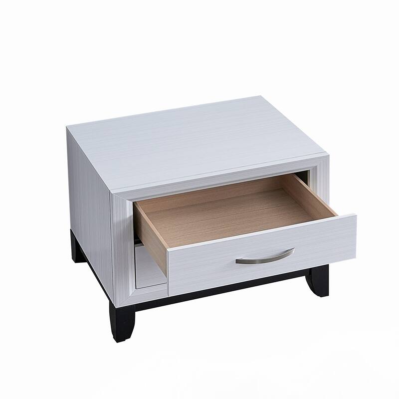 Glasgow Nightstand,White