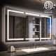 preview thumbnail 7 of 82, Modland 48"-72"W x 36"H Lighted Bathroom Medicine Cabinet with Backlit & Frontlit Modes,Anti-Fog