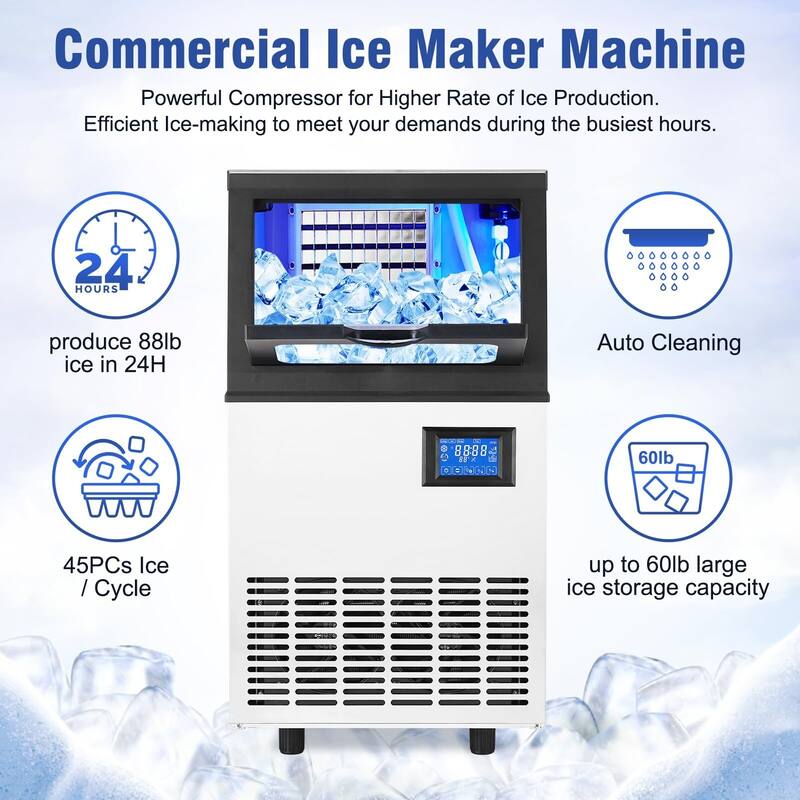 Touchscreen Ice Maker Machine