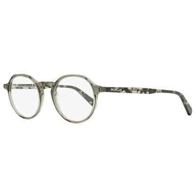 Moncler Men's Oval Eyeglasses - Lens Width: 47 mm, Lens Height: 42 mm