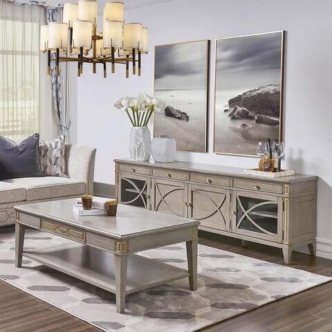 Dauphin 71-inch Storage TV Stand/ Display Console Table by Jennifer Taylor Home