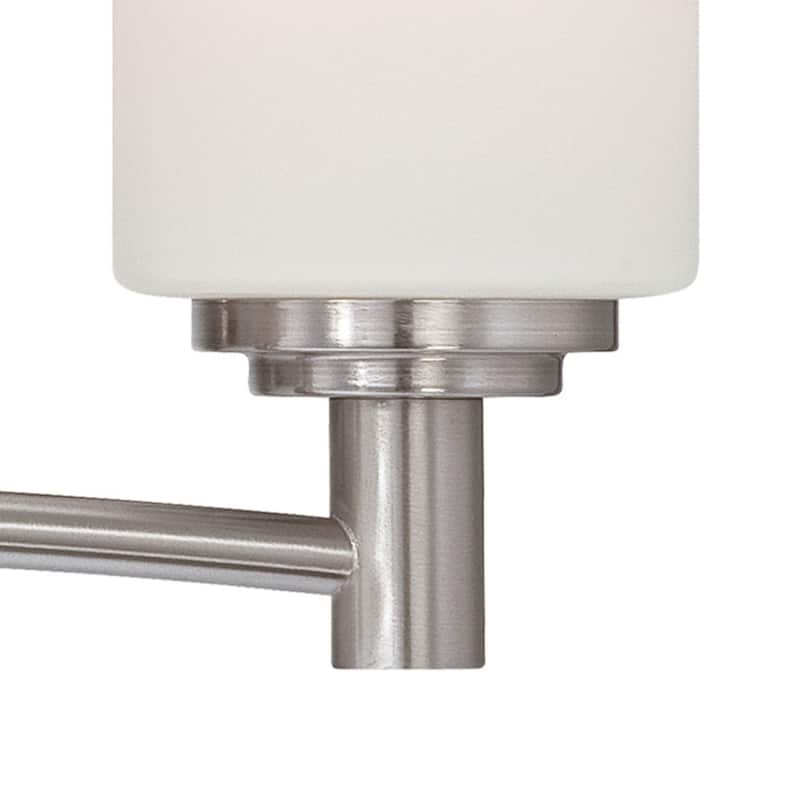 Pittman 12-inch Wide 2-Light Vanity Light in Brushed Nickel