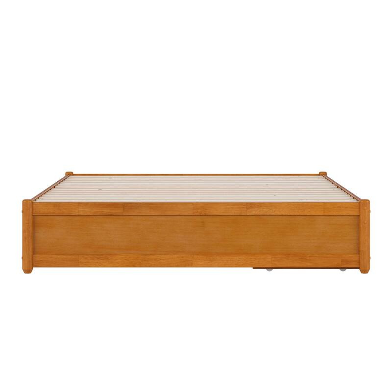 Barcelona Panel Platform Bed with Storage Drawers