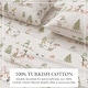 preview thumbnail 19 of 25, Linery & Co. Ultra-Soft Turkish Cotton Flannel Holiday Print Sheet Set