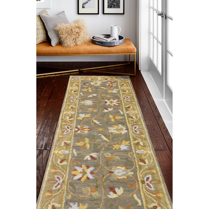 Bashian Priory Transitional Hand Tufted Area Rug