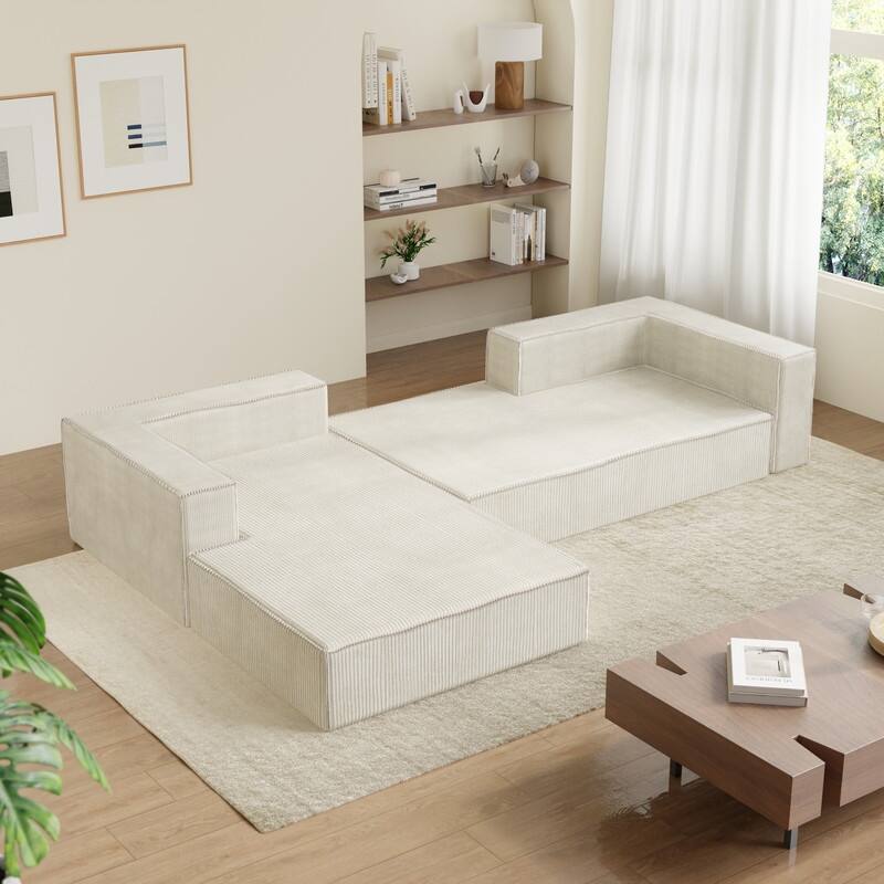 Module Corduroy Compression Sofas