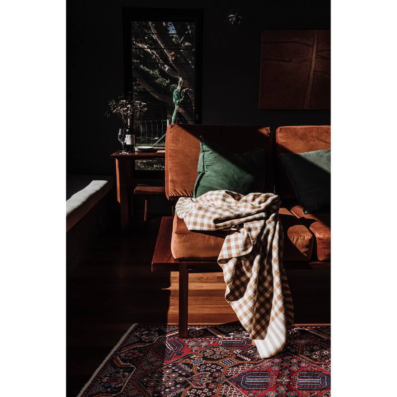 ECARPETGALLERY Hand-knotted Anadol Red Wool Rug - 4'4 x 7'5