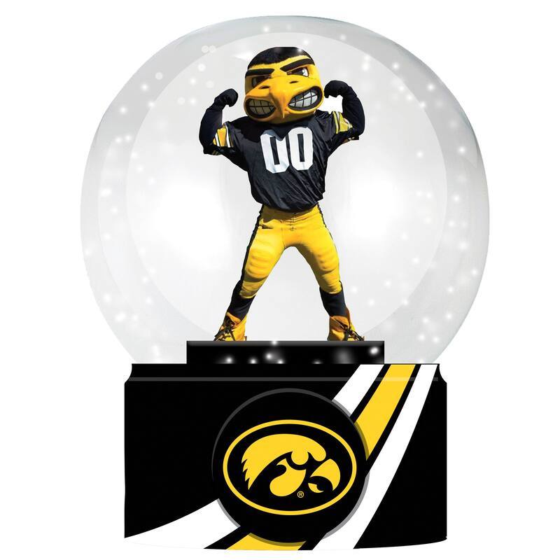 University of Iowa 5 in. Glass Tabletop Snow Globe