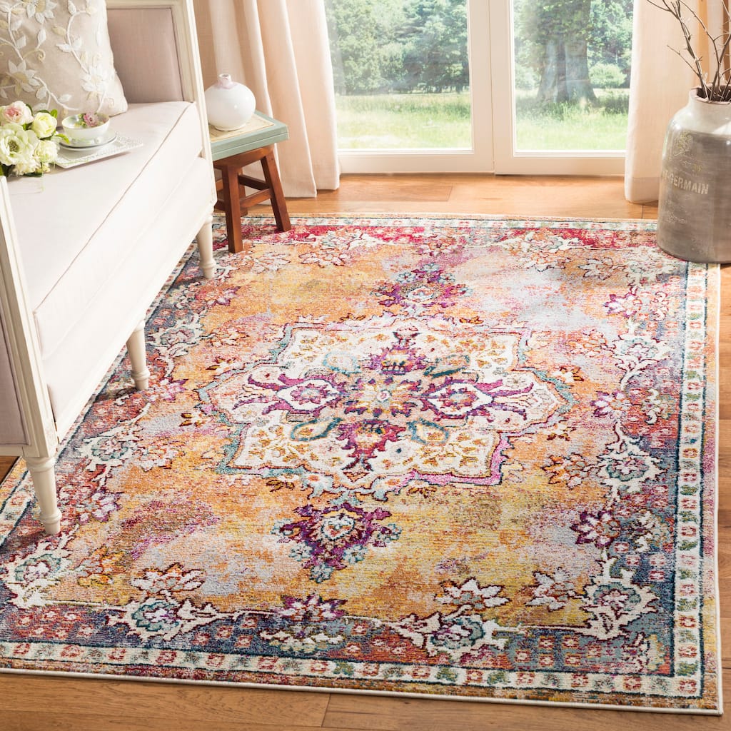 SAFAVIEH Savannah Zakiyyah Boho Oriental Polyester Rug