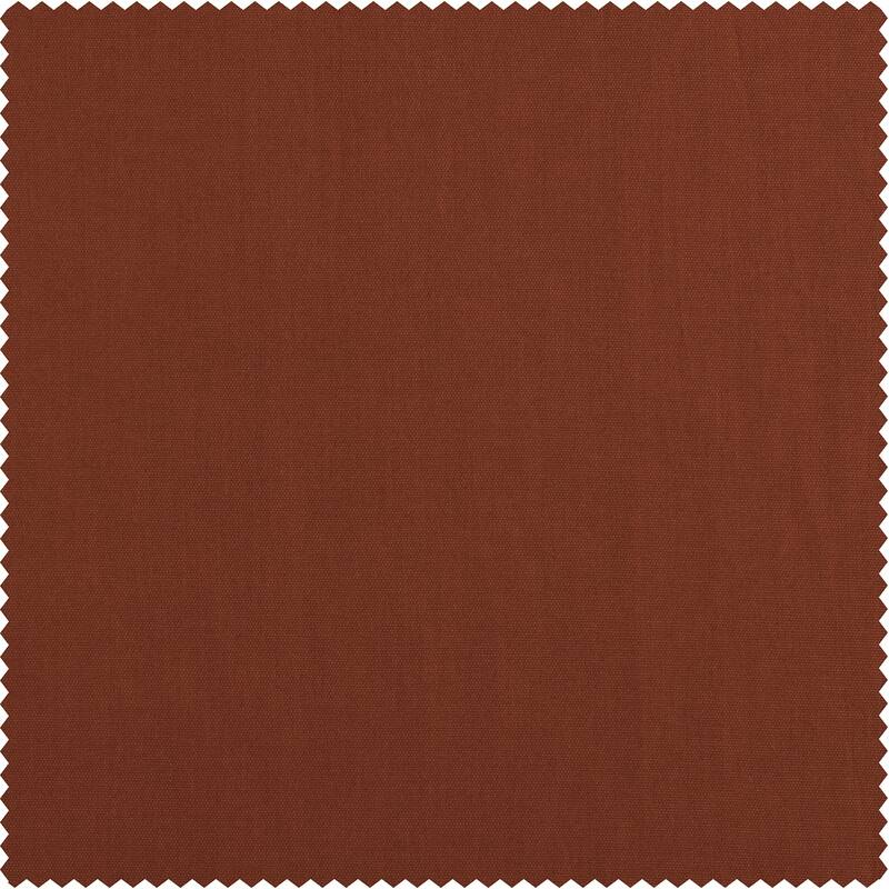 Exclusive Fabrics Solid Cotton Tie-Up Window Shade - 46 X 63