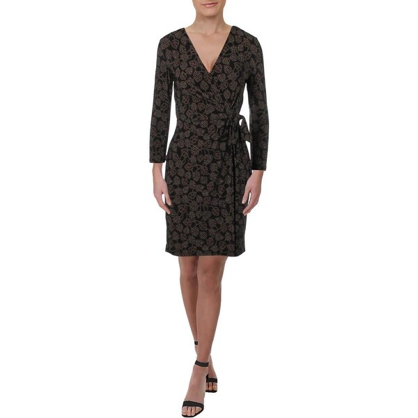 anne klein wrap dress