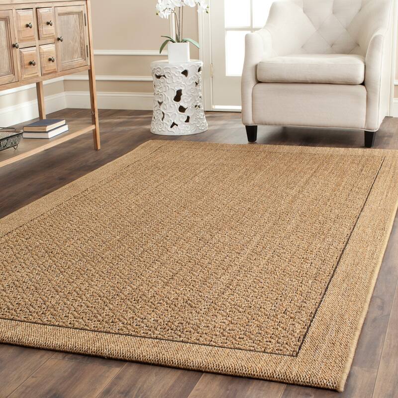 SAFAVIEH Palm Beach Bronagh Modern Sisal Rug - 8' x 10' - Natural
